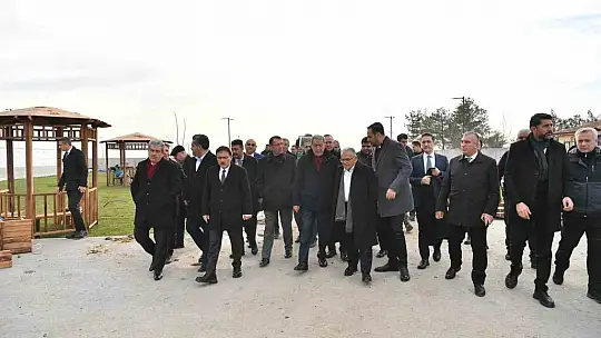 Protokolden Kayseri Yeşilay Uyuşturucuyla Mücadele Rehabilitasyon Merkezi'ni ziyaret etti
