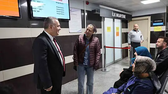 Rektör Altun'dan Diş Hekimliği Fakültesi'ne ziyaret