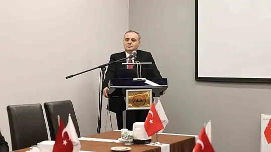 Rektör Altun'dan KAYSO yönetimine 'bilgilendirme toplantısı'