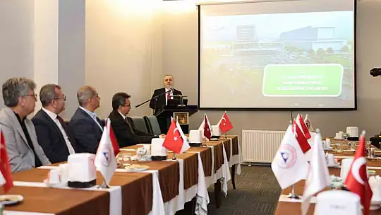 Rektör Altun'dan KAYSO yönetimine 'bilgilendirme toplantısı'