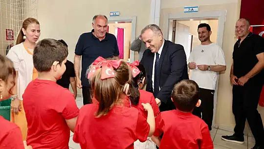 Rektör Altun'dan özel öğrencilere ziyaret
