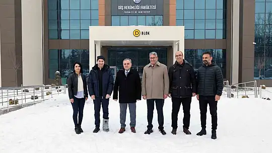 Rektör Altun, Yeni Diş Hastanesi Binası'nı inceledi