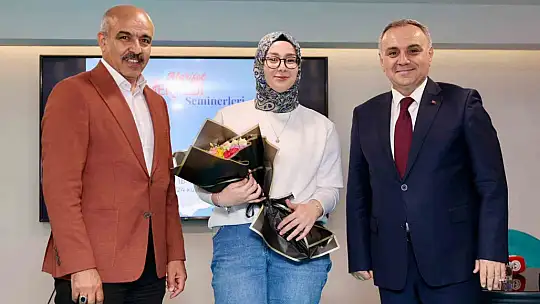 Rektör Prof. Dr. Altun, Marifet Mektebi öğrencileri ile bir araya geldi