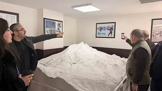 Rusya ve Türkistan'dan gelen iş insanlarına Erciyes tanıtıldı