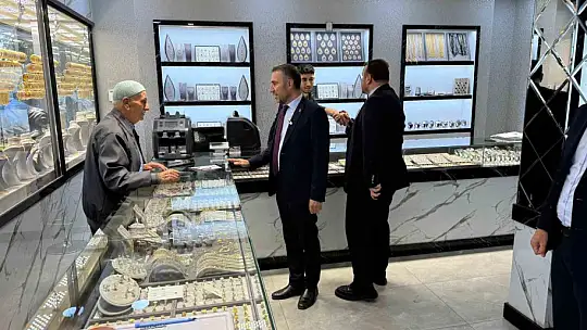 Saadet Partisi heyetinden Yahyalı'da esnaf ziyaretleri