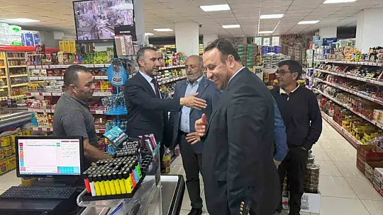 Saadet Partisi heyetinden Yahyalı'da esnaf ziyaretleri