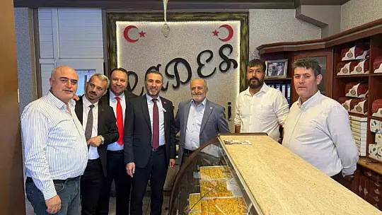 Saadet Partisi heyetinden Yahyalı'da esnaf ziyaretleri