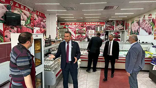 Saadet Partisi heyetinden Yahyalı'da esnaf ziyaretleri