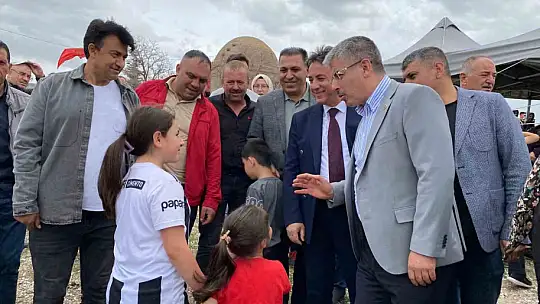 Şaban Çopuroğlu, Develi'de Hıdırellez coşkusuna ortak oldu