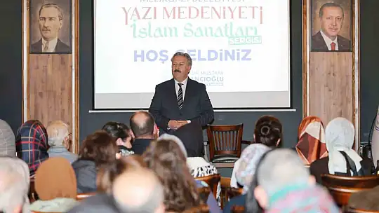 Sanat Melikgazi'de hat sanatının incelikleri konuşuldu