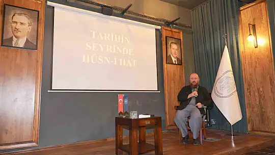 Sanat Melikgazi'de hat sanatının incelikleri konuşuldu