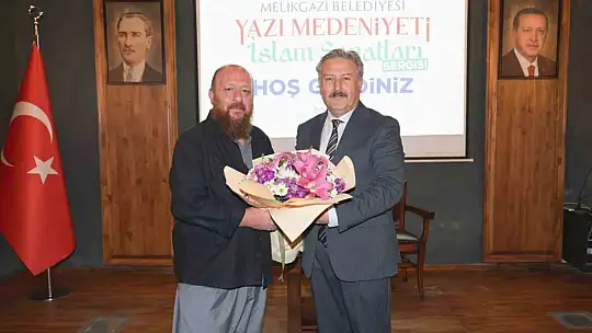 Sanat Melikgazi'de hat sanatının incelikleri konuşuldu
