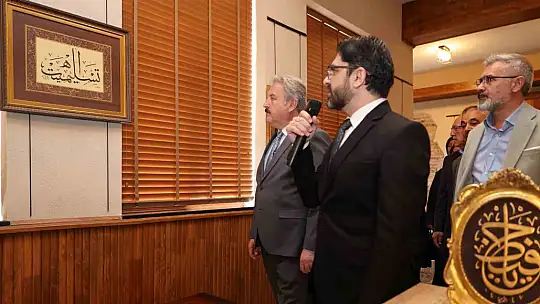 Sanatın merkezi 'Sanat Melikgazi' hat sergisine ev sahipliği yapıyor