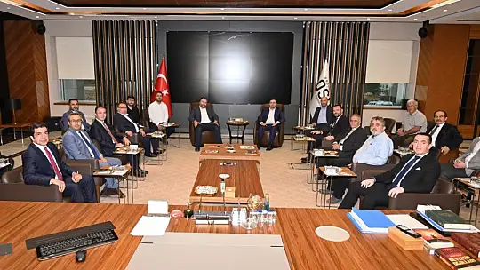 Sanayi ve Teknoloji Bakan Yardımcısı Oruç Baba İnan Kayseri OSB'yi ziyaret etti
