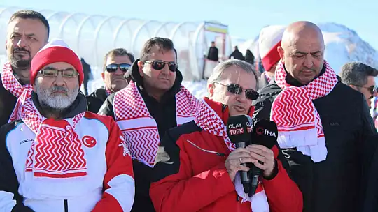 Sarıkamış şehitleri Erciyes'te anıldı