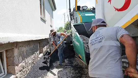 Sarımsaklı'da çalışmalar aralıksız sürüyor