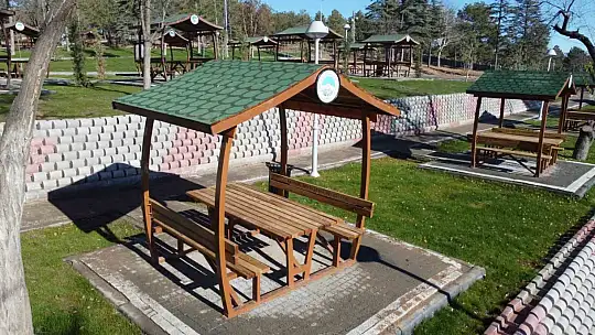 Sarımsaklı Mesire Alanı yenilenen yüzüyle hizmete hazır