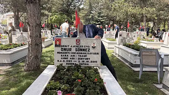 Şehit anneleri, Anneler Günü'nde evlatlarına koştu