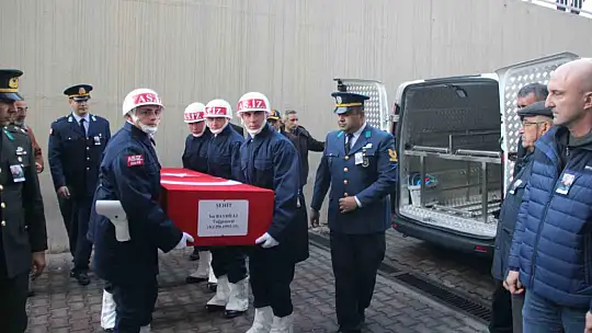 Şehit Tuğgeneral Baydilli'nin naaşı Kayseri'ye getirildi