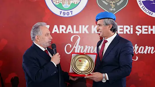 Şehitler hatırasına anlamlı buluşma: Başkan Yalçın'a teşekkür yağmuru