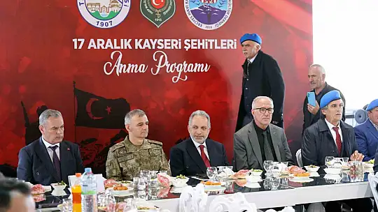 Şehitler hatırasına anlamlı buluşma: Başkan Yalçın'a teşekkür yağmuru