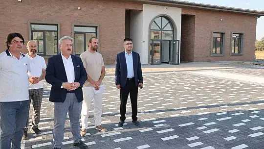 Selçuklu Mahallesi'nin sosyal tesisinde sona doğru