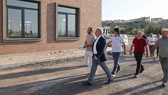 Selçuklu Mahallesi'nin sosyal tesisinde sona doğru