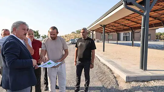 Selçuklu Mahallesi'nin sosyal tesisinde sona doğru