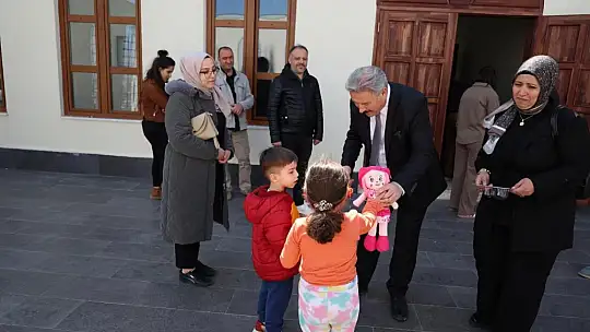 Selçuklu mahallesinin butik Hayrat Cami'si tamamlandı