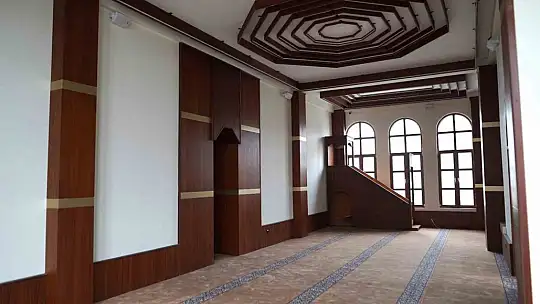 Selçuklu'nun butik camisi Hayrat Cami'nde sona yaklaşıldı