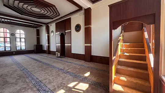 Selçuklu'nun butik camisi Hayrat Cami ibadete açılıyor