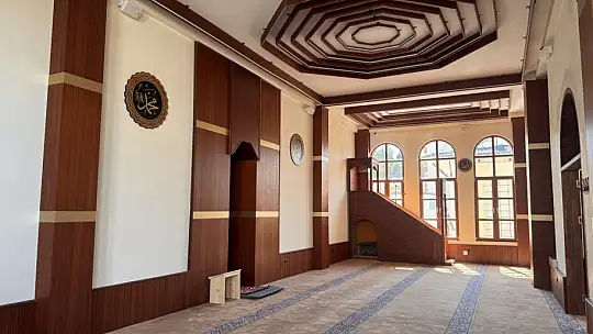 Selçuklu'nun butik camisi Hayrat Cami ibadete açılıyor