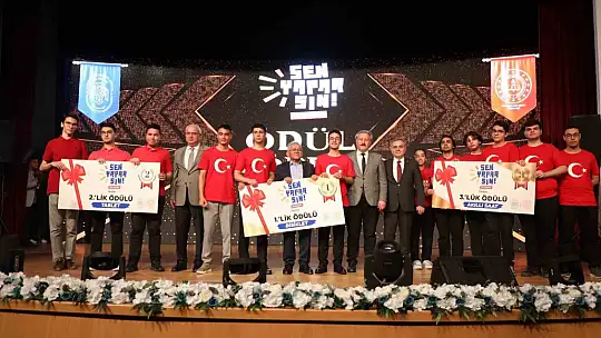 Sen Yaparsın Melikgazi Ödül Töreni büyük bir coşkuyla gerçekleşti