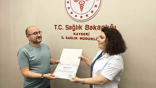 Sigara ile vedalaştılar, teşekkür belgelerini aldılar