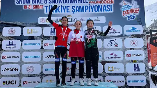 Snowbike Türkiye Şampiyonası'na Kayseri damgası