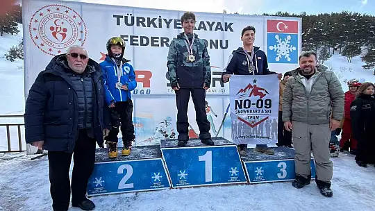 Snowboard Türkiye Şampiyonası'na Kayseri damgası