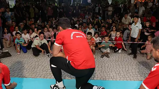 Spor A.Ş. çocuklarla Hacılar'da buluştu