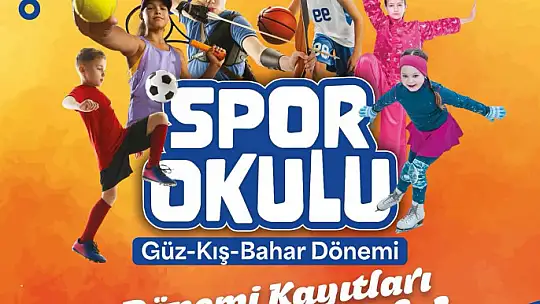 Spor AŞ'nin 1. Güz dönemi spor okulları kayıtları başladı