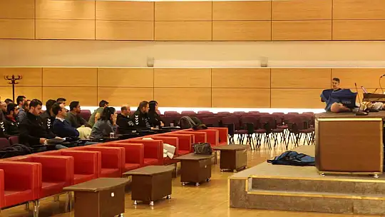 Spor A.Ş. personeline güvenli spor tesisleri için ilk yardım eğitimi