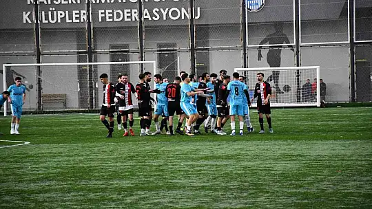 Süper Amatör Küme Derbisi'nde kazanan Döğerspor oldu