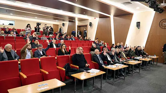 Talas Belediyesi'nde 2026 yılına yönelik kararlar oylandı, komisyonlar belirlendi