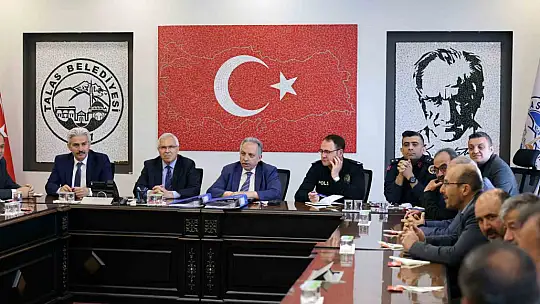 Talas Belediyesi'nde kırsal mahallelerin nabzı tutuldu