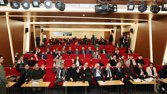 Talas Belediyesi'nde yılın son meclisi