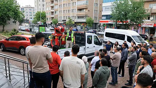 Talas Belediyesi'nden biyosidal eğitimine uzman desteği