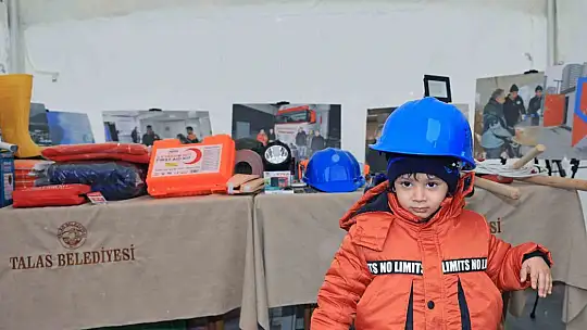 Talas Belediyesi'nden deprem farkındalığı