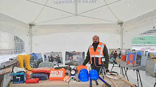 Talas Belediyesi'nden deprem farkındalığı