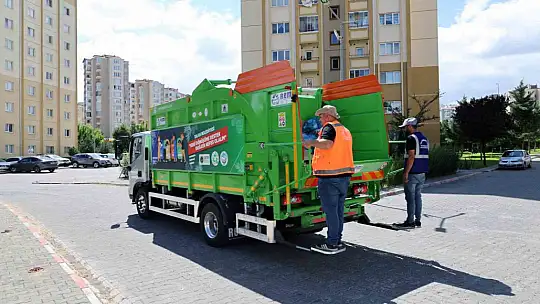 Talas Belediyesi'nden geri dönüşüm hamlesi