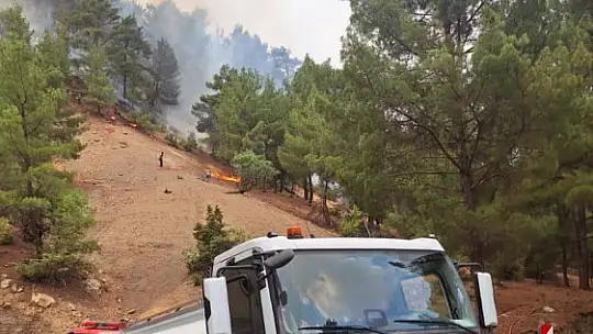 Talas Belediyesi'nden Kahramanmaraş'taki yangına destek