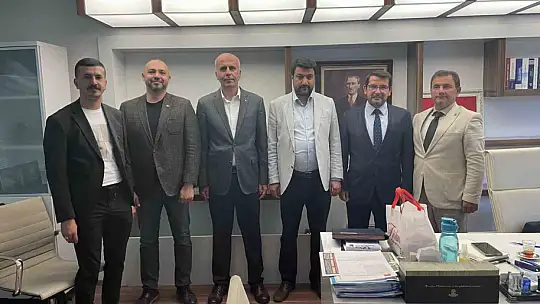 Talas heyetinden Ankara'da teşekkür ve proje ödülleri