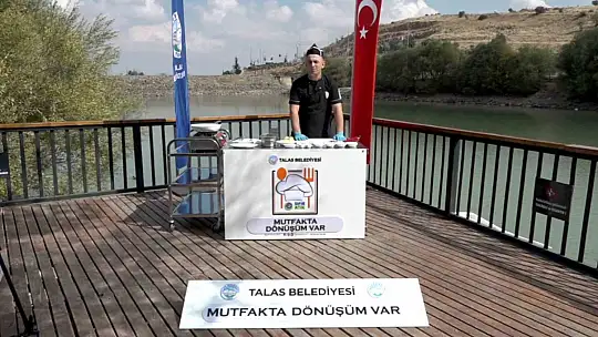 Talas'ın 'Mutfakta Dönüşüm Var' Projesi Avrupa'da ödüle koşuyor